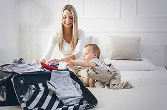 7 Tips for Travelling with a Baby