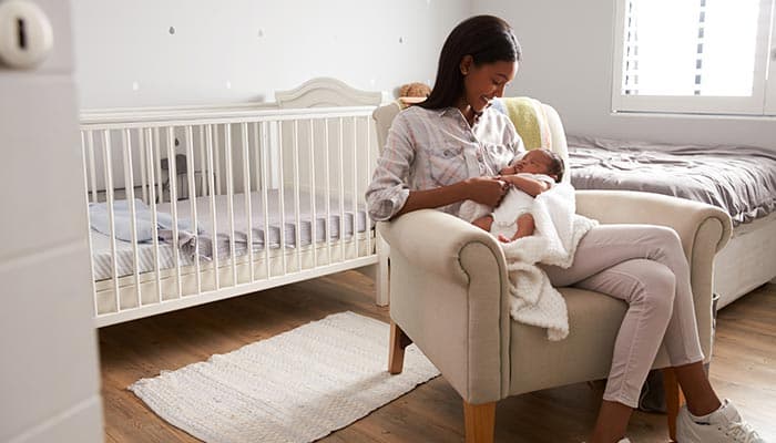 newborn baby nursery